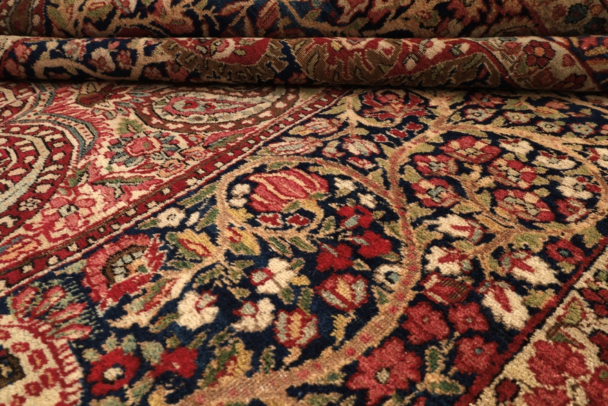 Antique Kerman Carpet  212x142