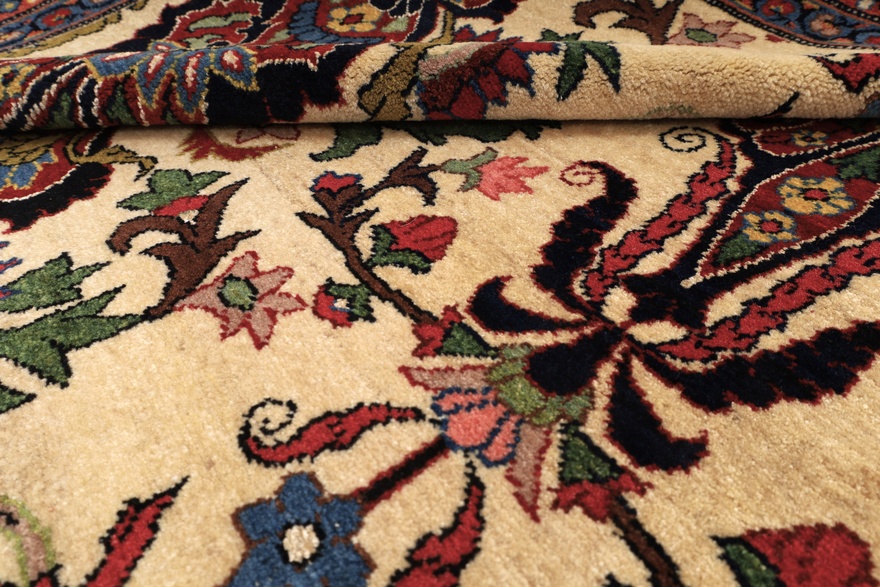 Senneh Yasha oruje Silknkette Carpet  153x121