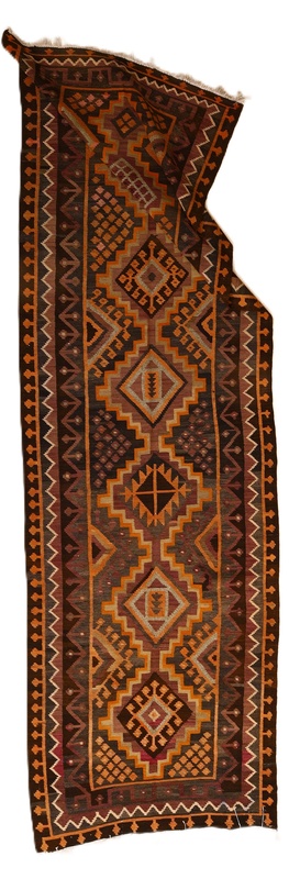 Antique Kilim Carpet  387x120