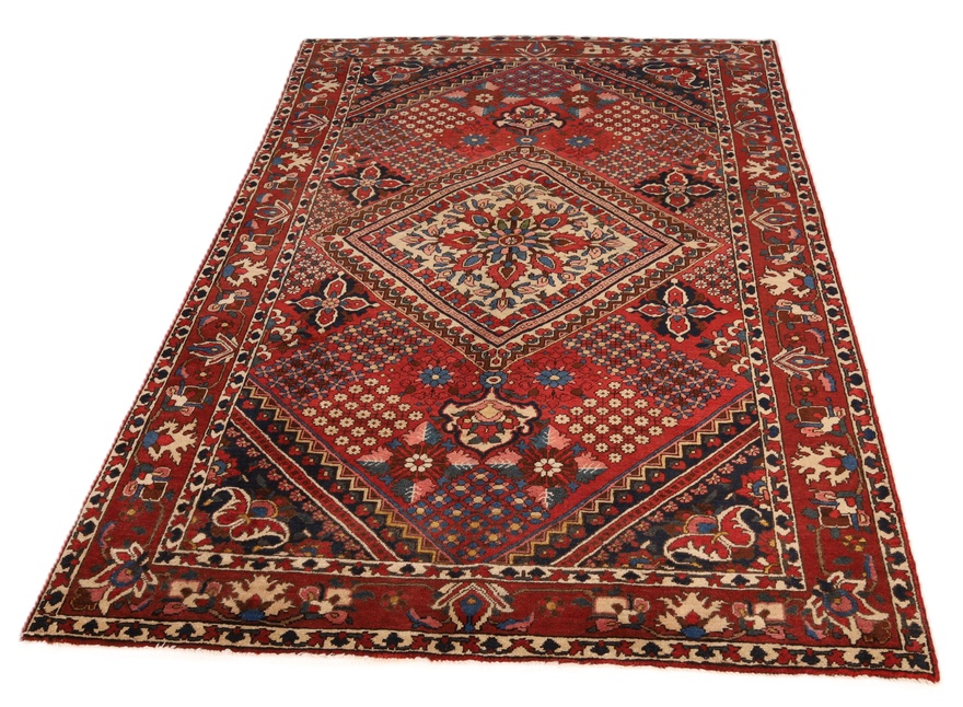Antique Bakhtiar Carpet  208x137