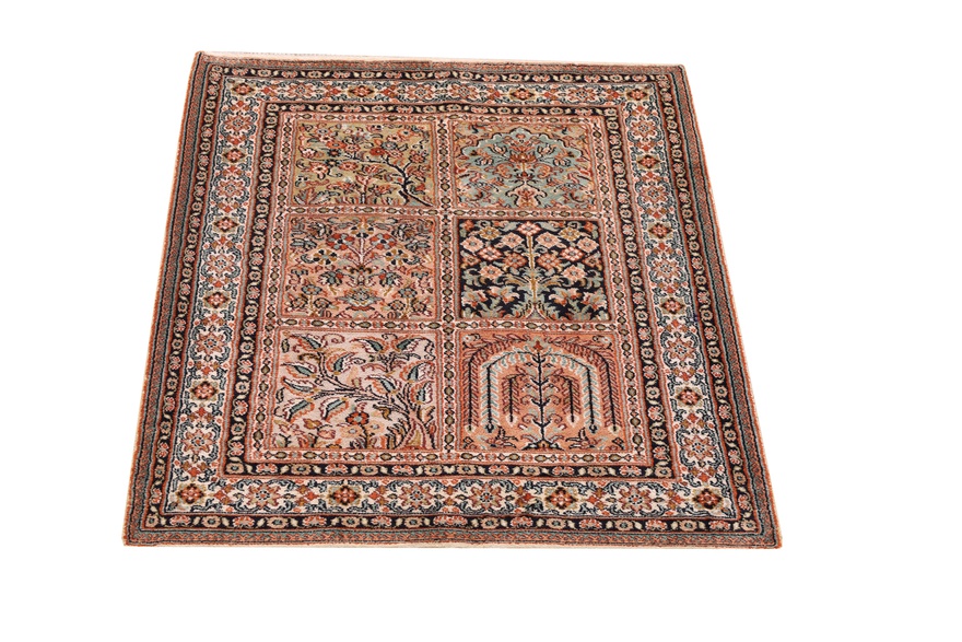 Kahmir Silk Carpet 93x62