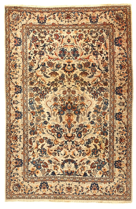 Keshan Antique Carpet 207x132