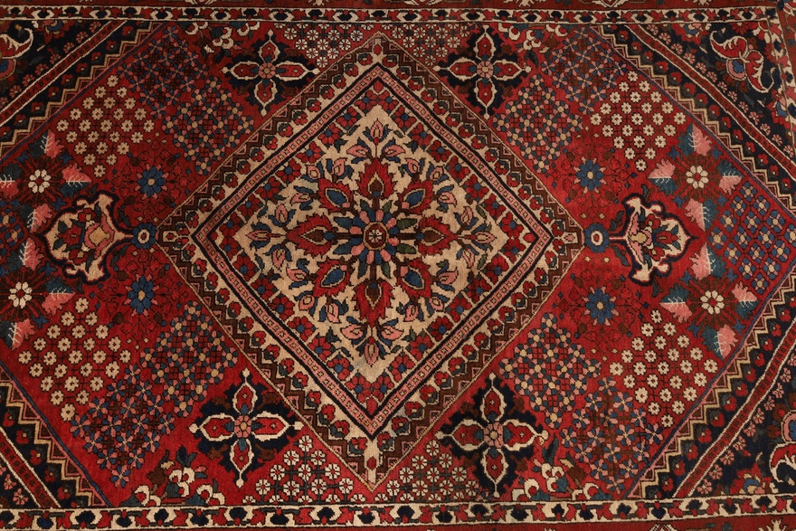 Antique Bakhtiar Carpet  208x137