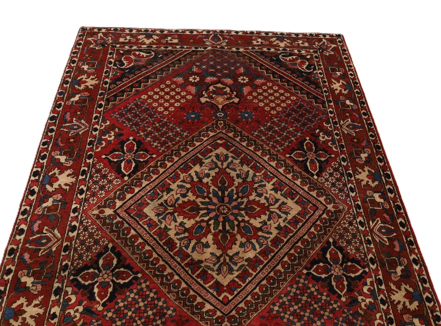 Antique Bakhtiar Carpet  208x137