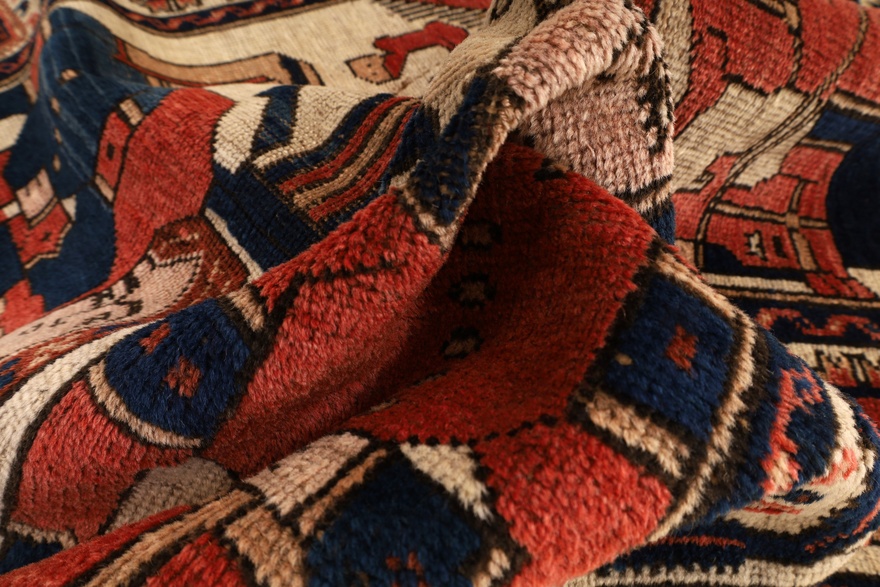 Antique Bakhtiar Carpet 152x100