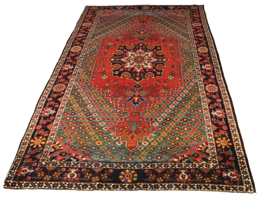 Antique Bakhtiar Carpet  224x135