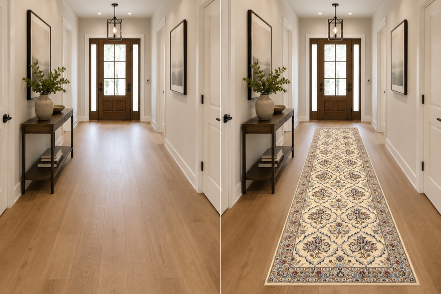 Kashan Carpet  280x95