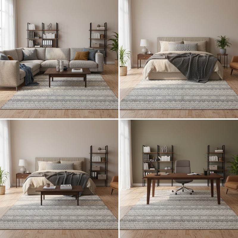 MODERN-IKAT Carpet 237x165