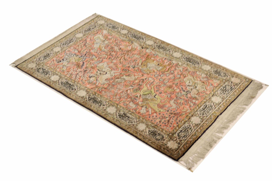 Ghom Silk Carpet 164x104