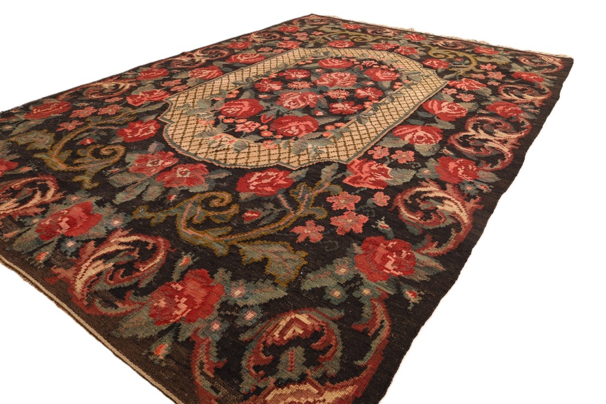 Antique Kilim Rose  Carpet  253x173
