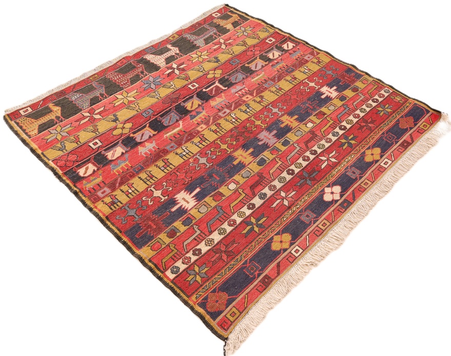 Kilim Carpet 117x115