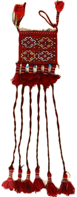 Antique Kilim Fars Carpet  25x22