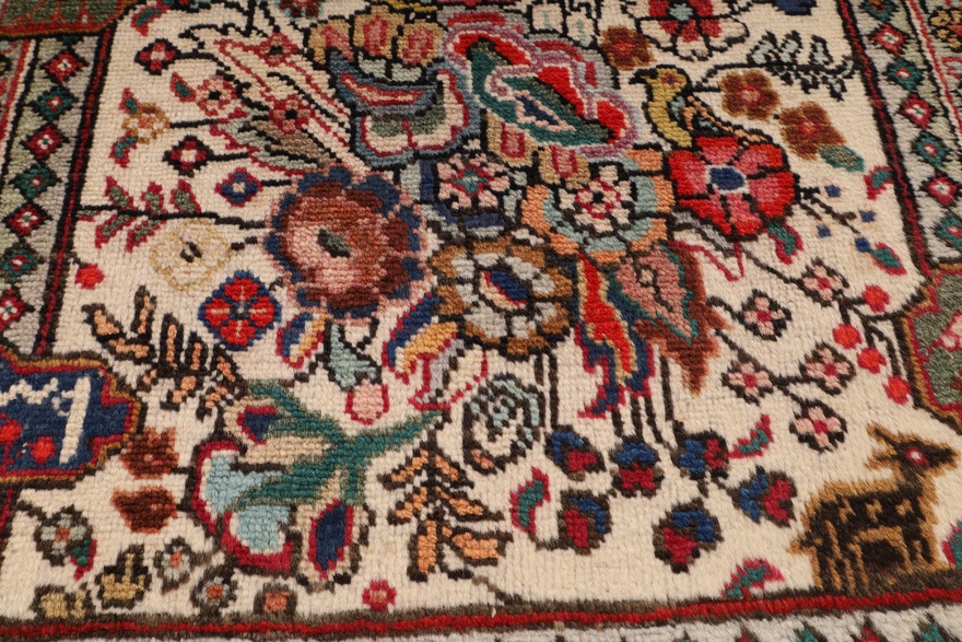 Antique Tabriz Carpet  65x56