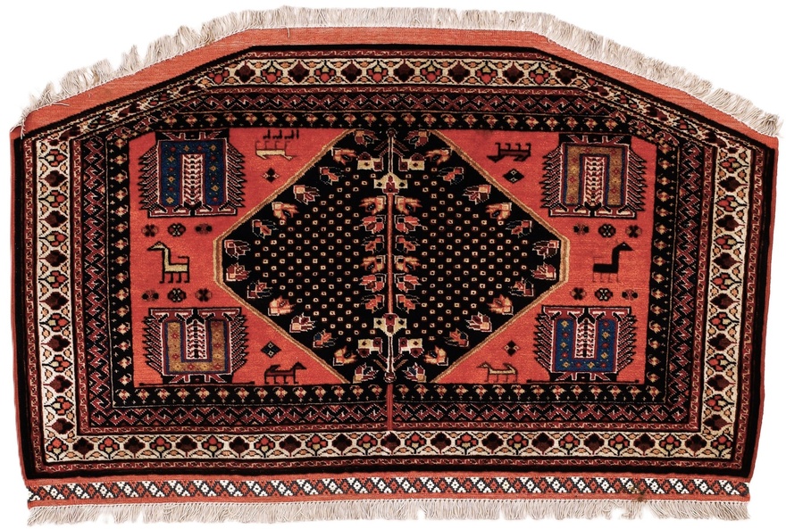 Antique Sirjan Carpet  95x53