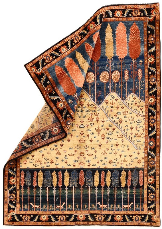 Antique Heriz Carpet 240x170