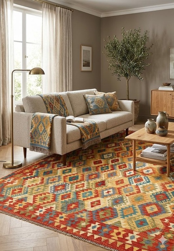 Kilim Carpet 294x203