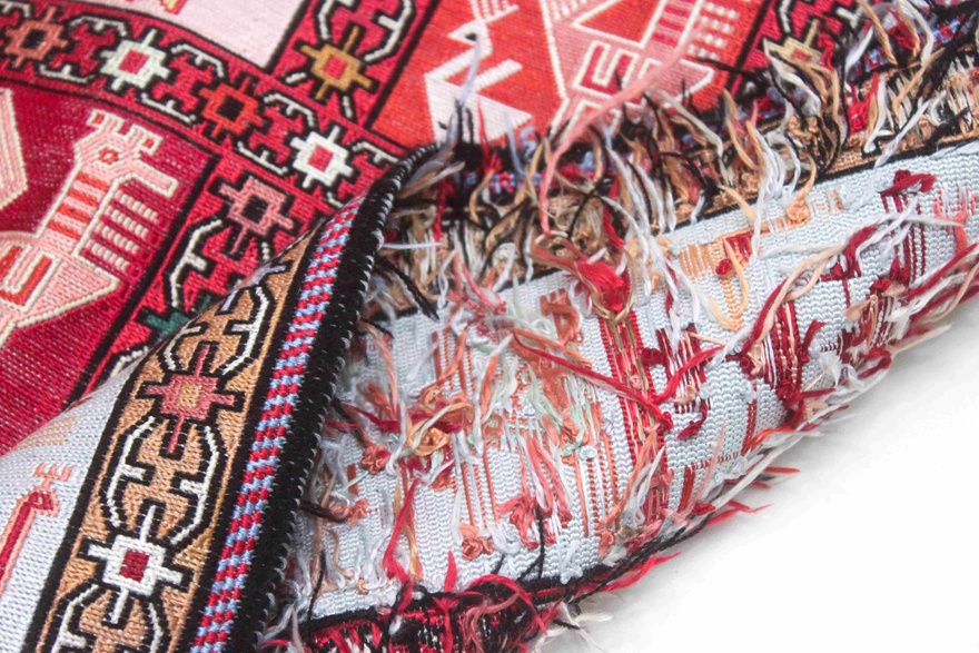 Kelim Silk Carpet 196x123