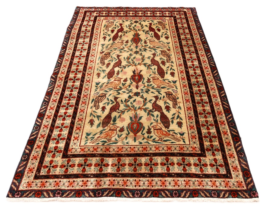 Antique  Baluch Carpet 185x113