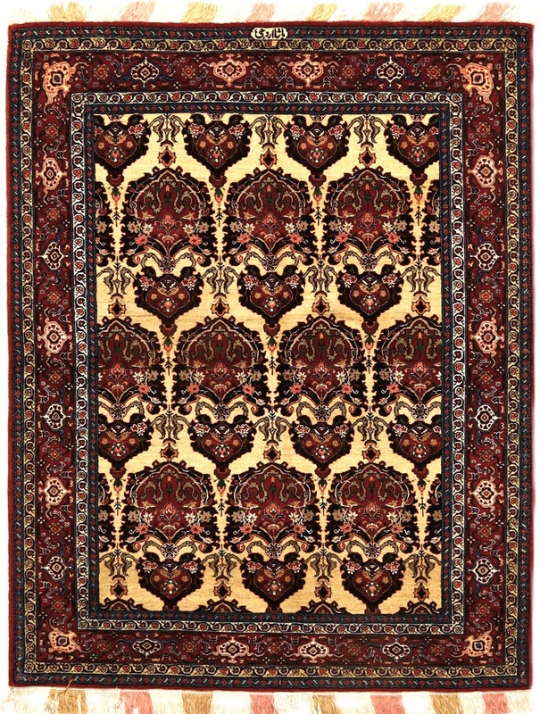 Senneh Silk Wrap Carpet 162x128