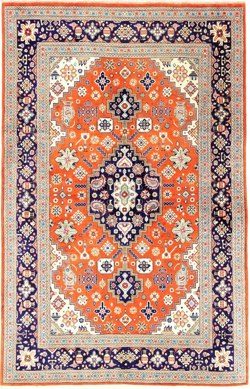 Ghom Silk Carpet 122x79