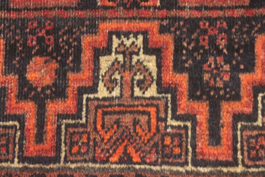 Antique Baluch Carpet 189x96