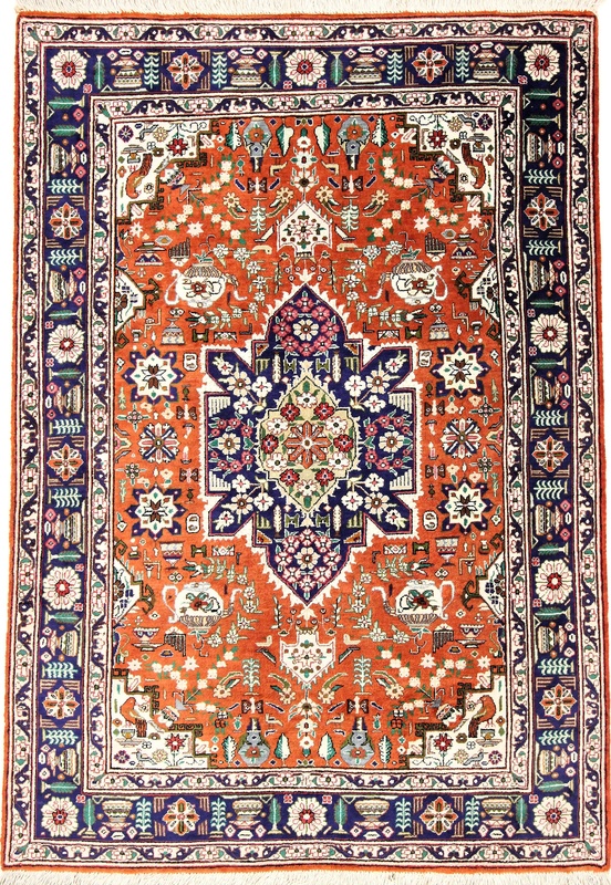 Ghom Silk Carpet 116x79