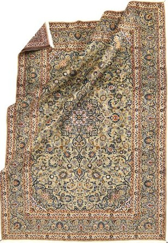 Kashan Marke Mahhtab Carpet 363x250