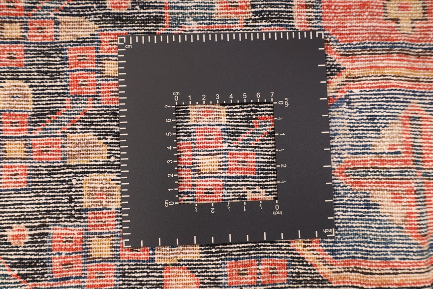 Antique Malayer Carpet 201x126