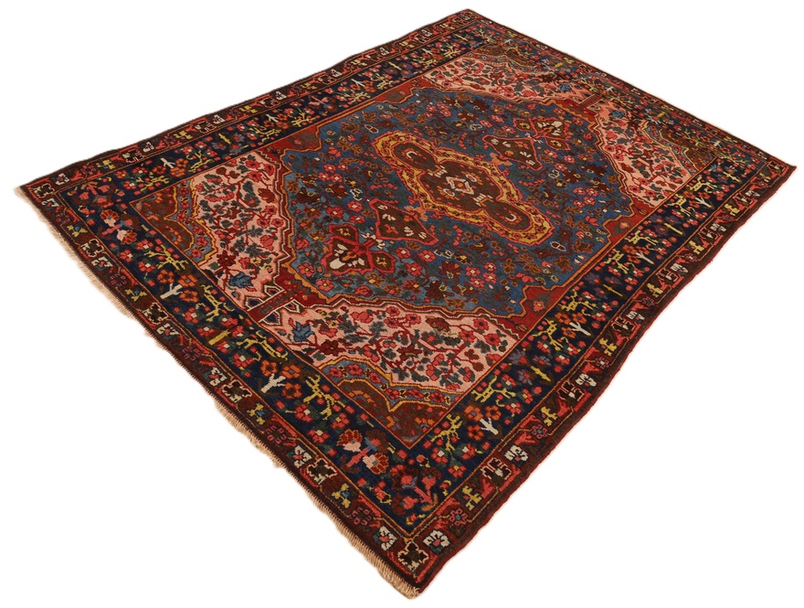 Antique Bakhtiar  Carpet  197x142