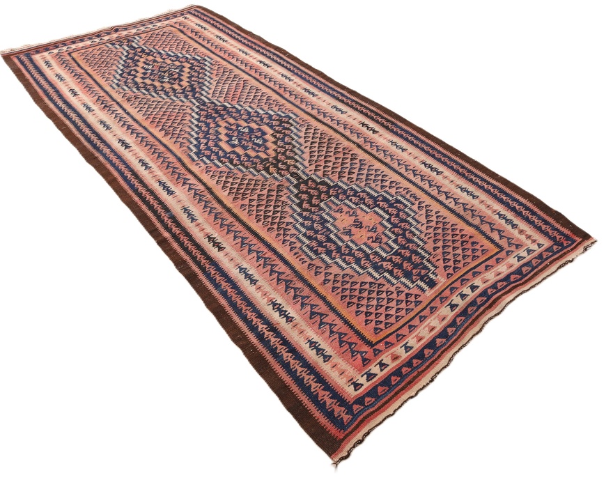 Antique Kilim Carpet  286x128