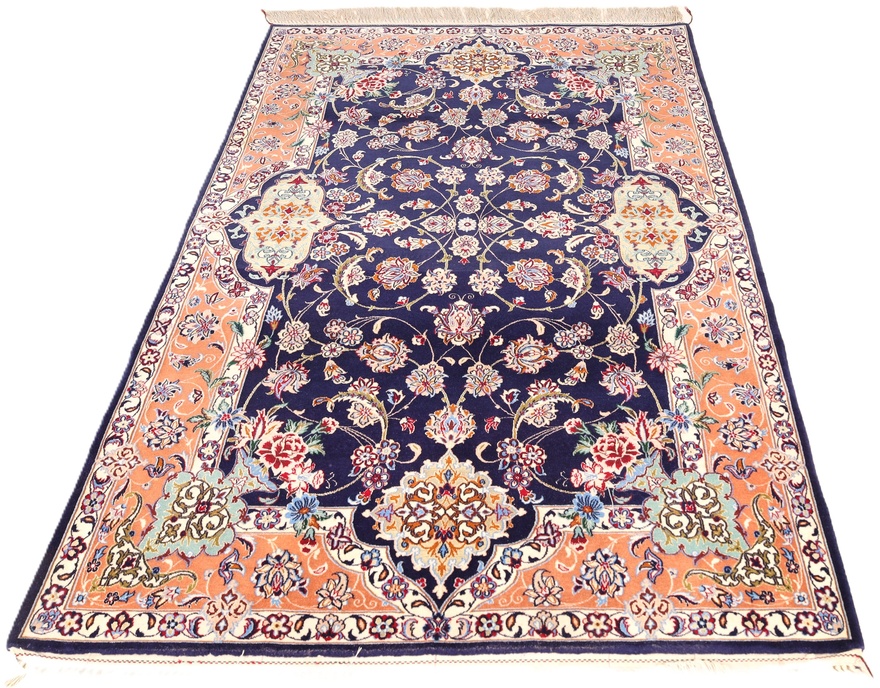 Isfahan  Silknkette Carpet  166x109