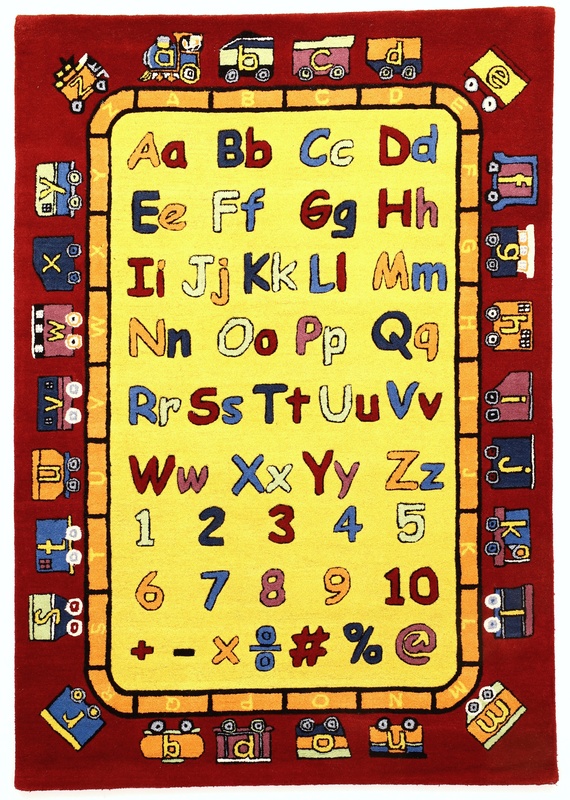 kidsrugAlphabet Carpet 243x168