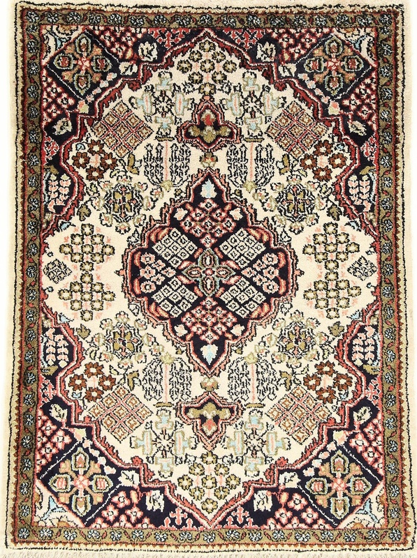 Qom Silk Carpet  78x57