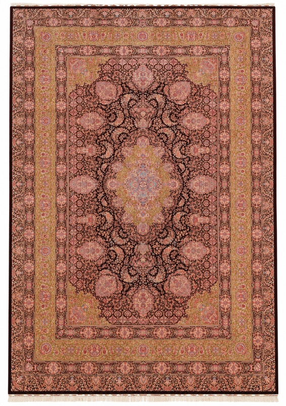 Qom Silk Memayian Carpet  300x207