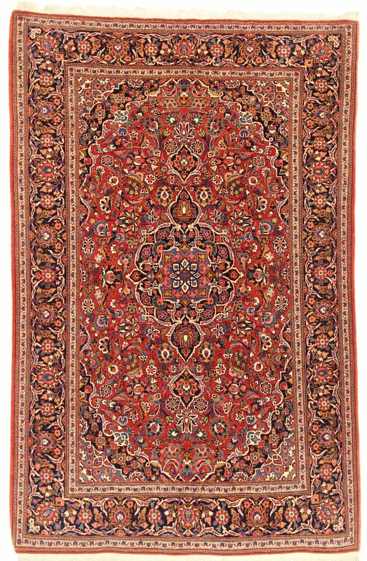 Kashan Carpet  210x136