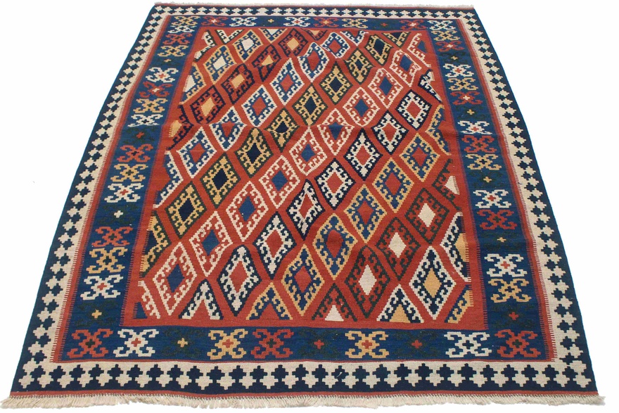 Kelim Gaschgai Carpet 200x183