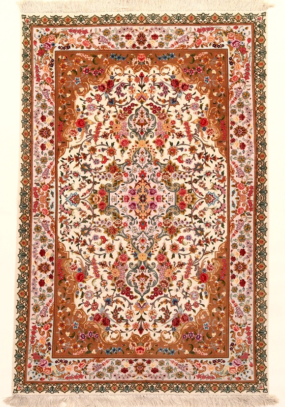 Tabriz60Raj carpet 230x154