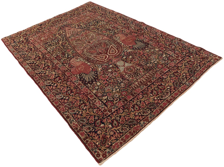 Antique Kerman Carpet  212x142
