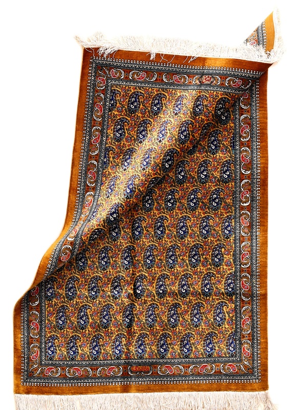 Qum Silk Carpet 117x80