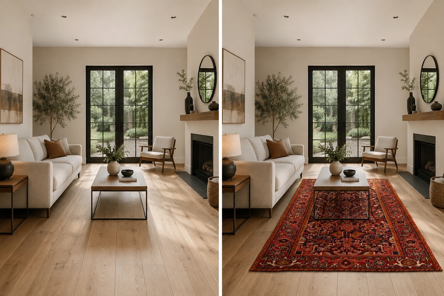 Heriz Carpet 205x131