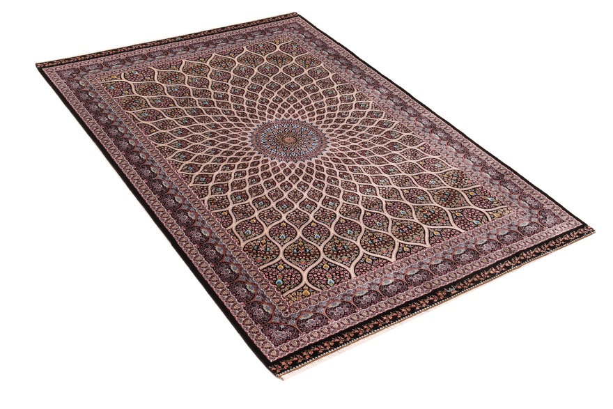 Ghom Geometric design Carpet 150x100