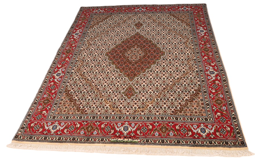 Tabriz 40 Raj Mashahdi Akbar  Carpet  201x152