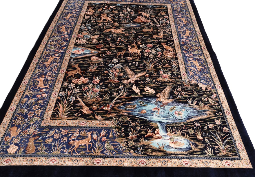 Qom Dising Carpet  150x100