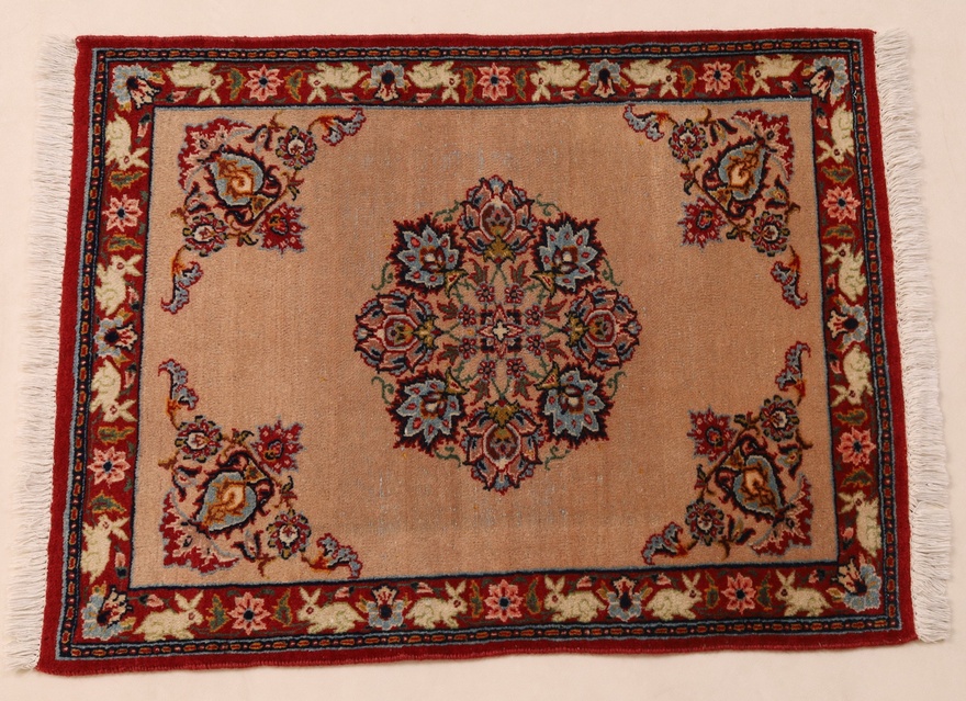 Vintage Isfehan Carpet 84x64