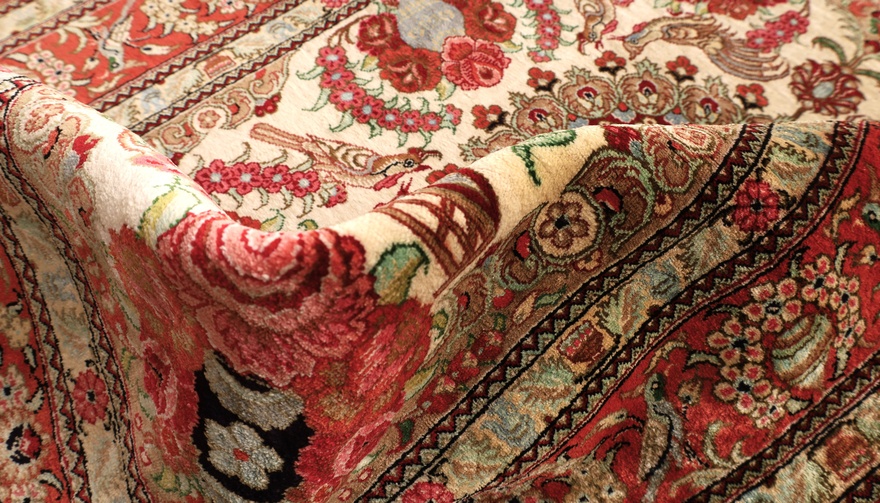 Qum Silk Carpet 123x78