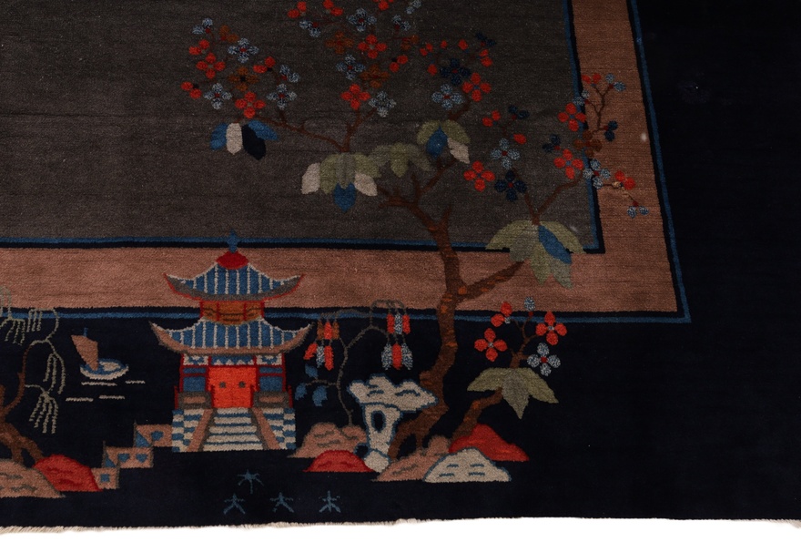 Antique China Carpet  346x272