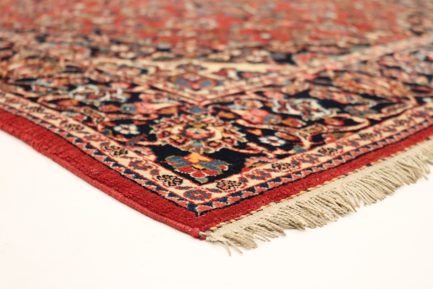 Antique Kashan Carpet 192x138