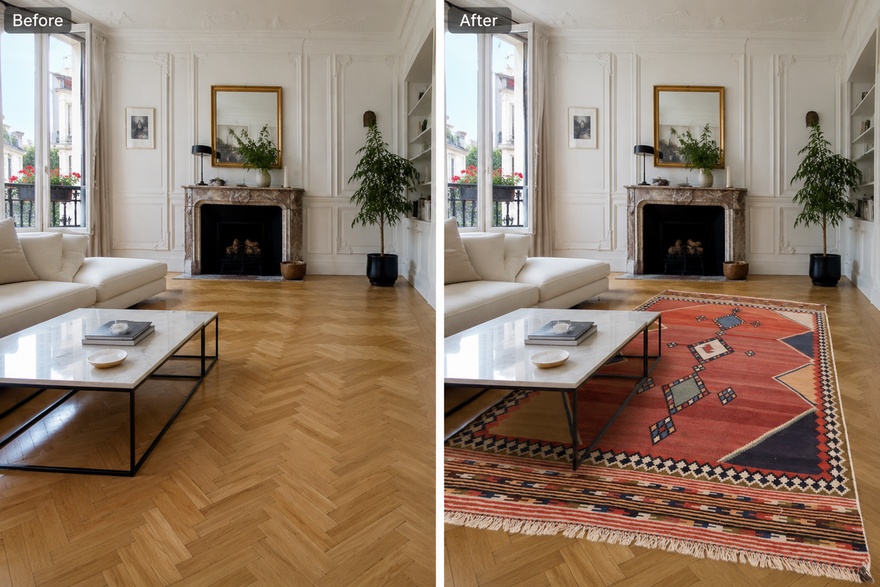 Kilim Fars Carpet  254x156