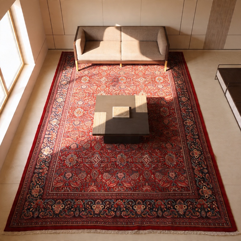 Sarouk Carpet  526x345