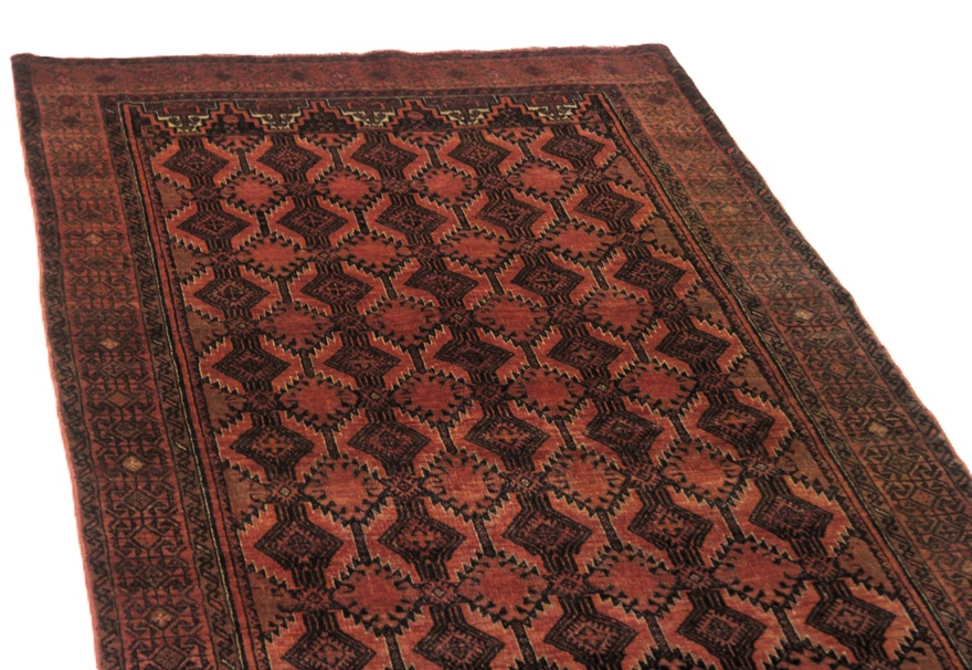 Antique Baluch Carpet 189x96
